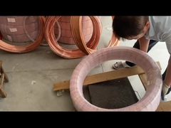 ASTM AISI Standard C1100 C1020 C10100 C11000 C12200 15mm 20mm 25mm ท่อทองแดงแบบกลม