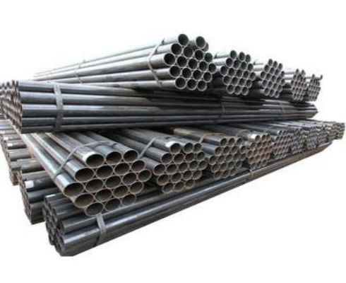Customized A53 Black ERW 5 Inch 2 Inch 1 Inch Schedule 40 Plain End Pipe Carbon Steel Pipe