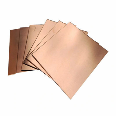 Red Copper 1/4 Inch T2 C1100 C1220 C2400 C2600 C1100 Water Tube 0.5mm 1mm 2mm Copper Plate