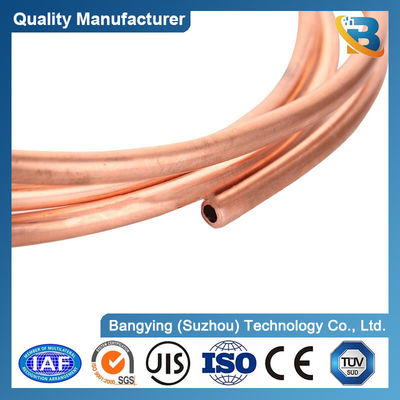 Soft Copper Straight Pipe for Water System and Air Conditioner Wall Thickness 0.3mm-20mm