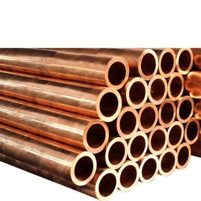Soft Copper Straight Pipe for Water System and Air Conditioner Wall Thickness 0.3mm-20mm