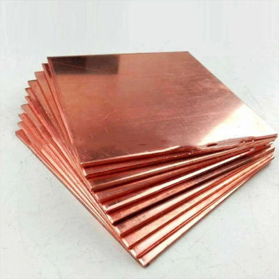 High Purity 99.99% Cathode Alloy 220-400 Copper Plate Red Copper Sheet with Usage