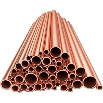 10-100 Elongation Copper Pipe/C1020/C1100/C1200 for Water Gas and Oil Transportation