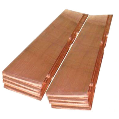 Elongation 45-50 Customized Request 10mm Brass Sheet 0.7mm Cucrzr Copper Sheet Plate