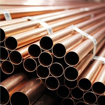Soft Copper Straight Pipe for Water System and Air Conditioner Wall Thickness 0.3mm-20mm