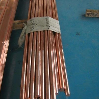 8mm 12mm 16mm Diameter Copper Earth Bar C12100 C1100 Pure Copper Bar Copper Ground Rod